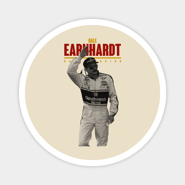 Vintage - Dale earnhardt Magnet by armanyoan